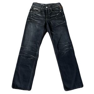 Big Train Osaka Embroidered Jeans Size 28